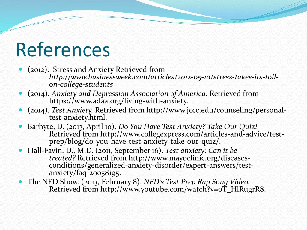 references