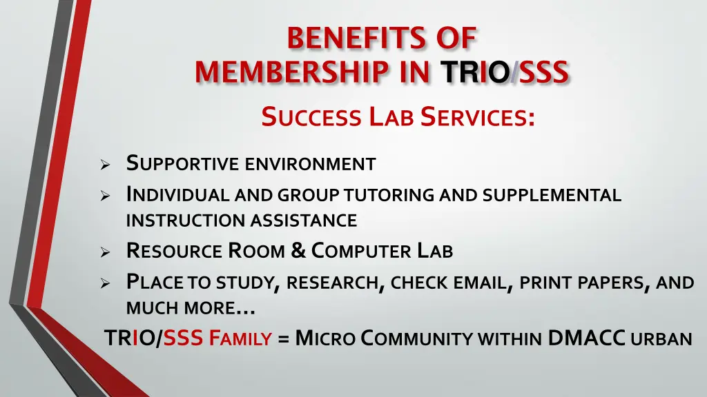 benefits of membership in trio sss 2