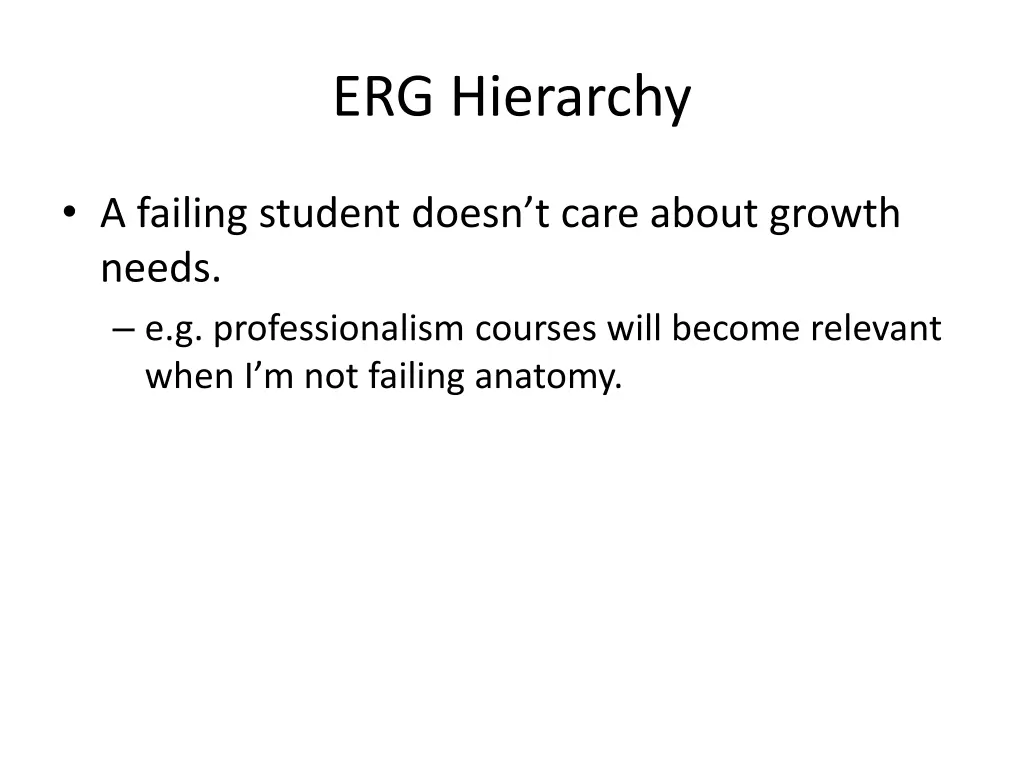 erg hierarchy 1