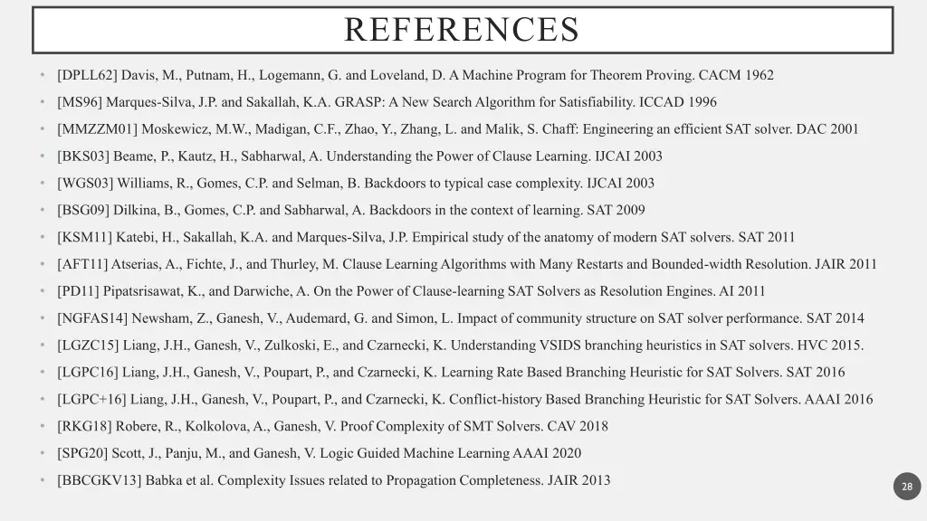references