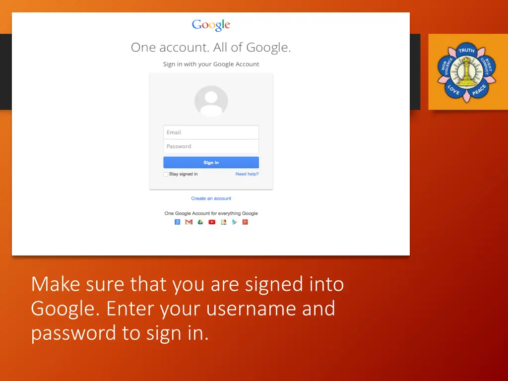 make sure that you are signed into google enter