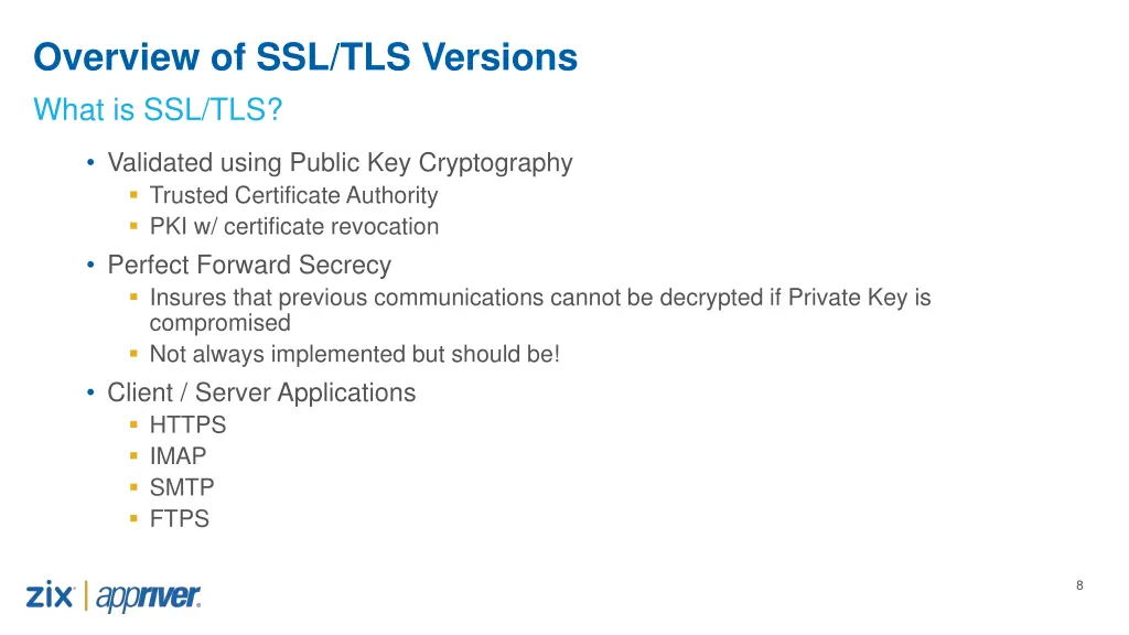 overview of ssl tls versions what is ssl tls 1