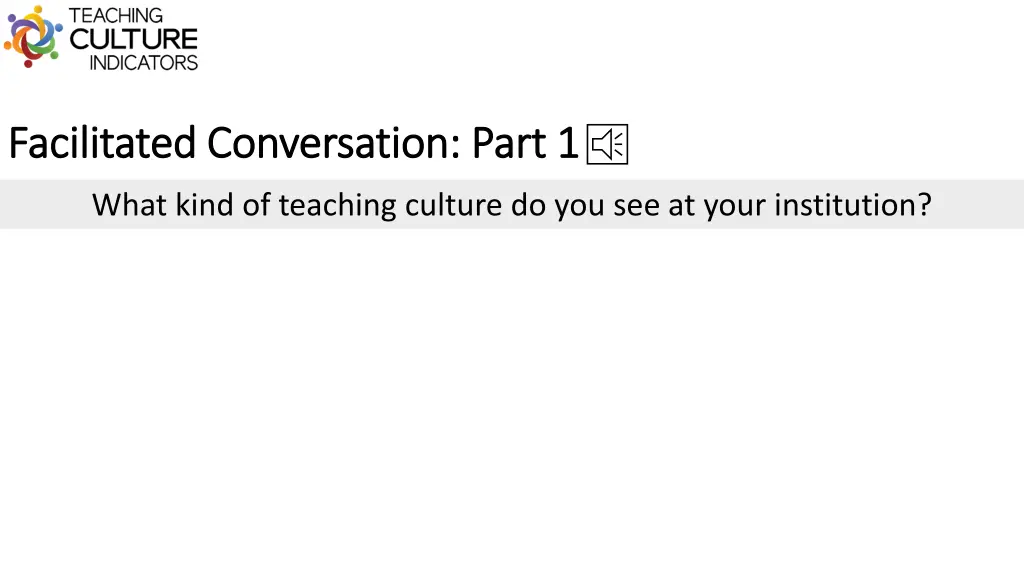 facilitated conversation part 1 facilitated