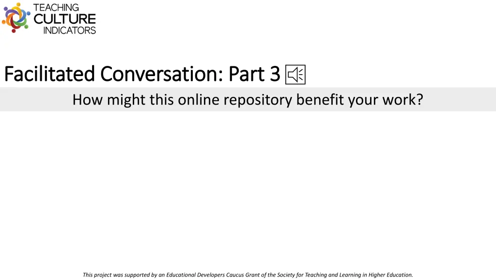 facilitated conversation part 3 facilitated