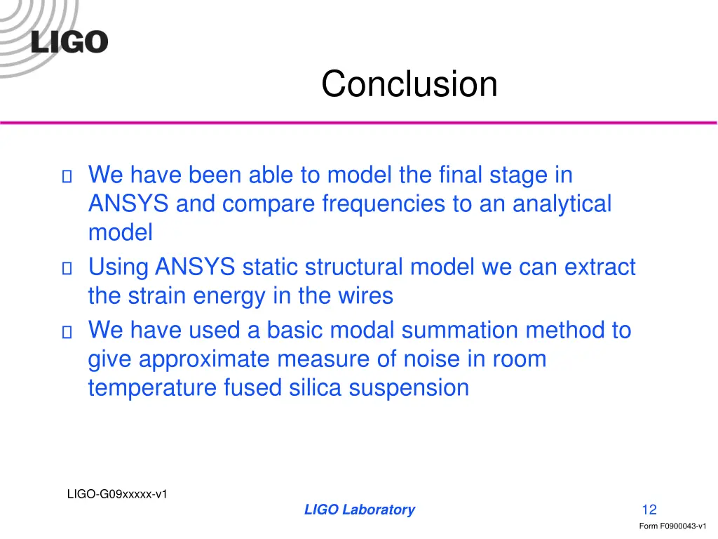 conclusion