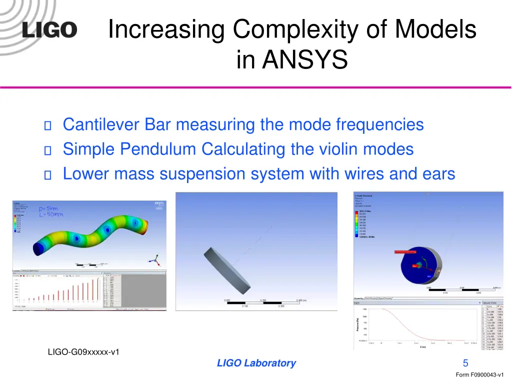 increasing complexity of models in ansys