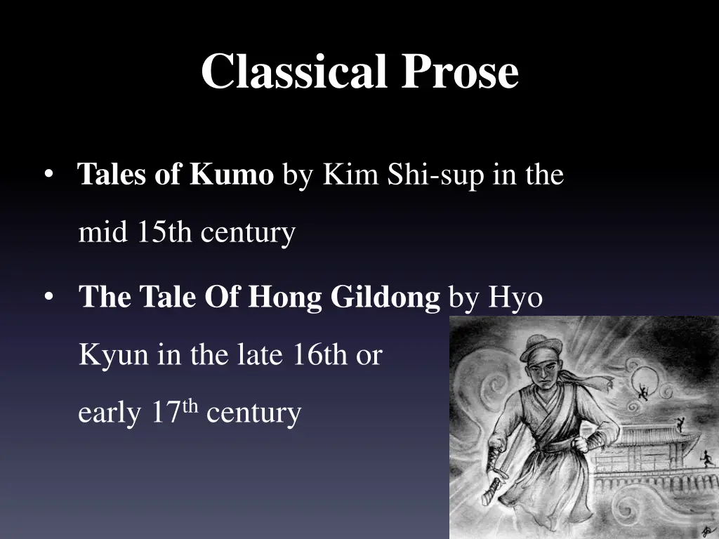classical prose