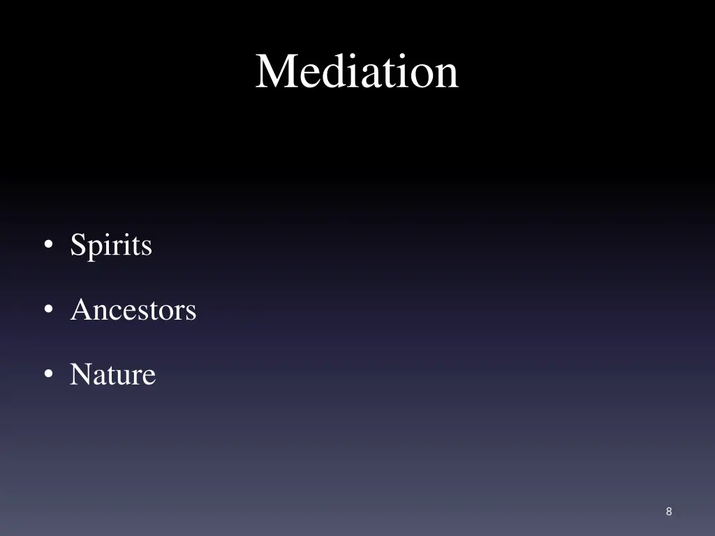 mediation