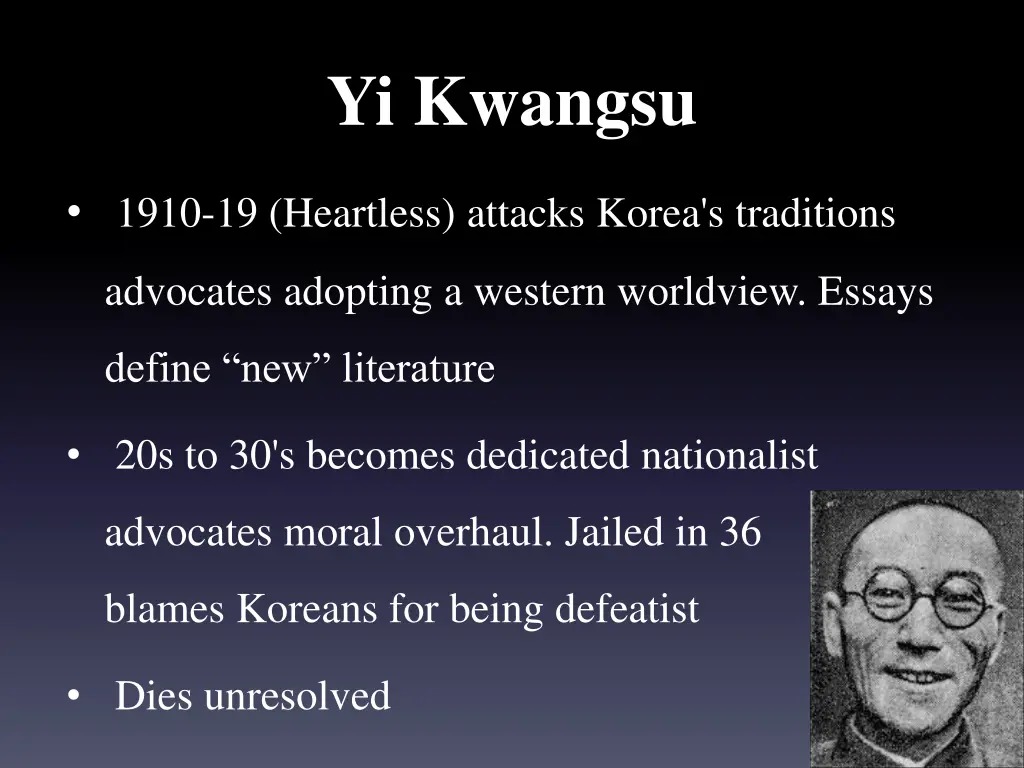 yi kwangsu