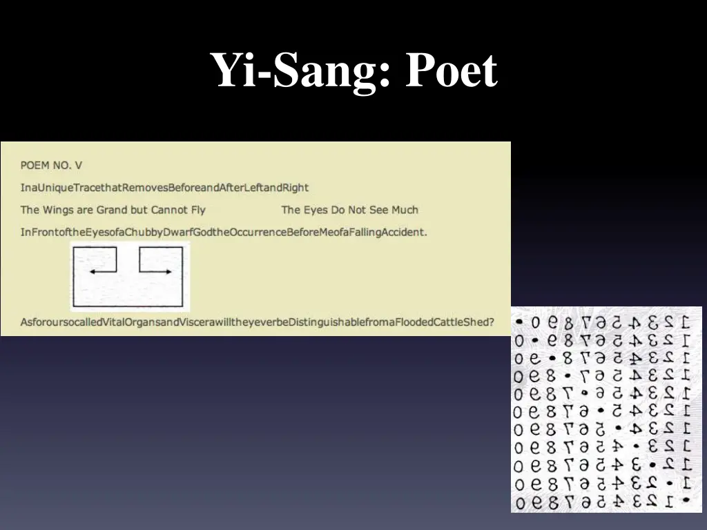 yi sang poet