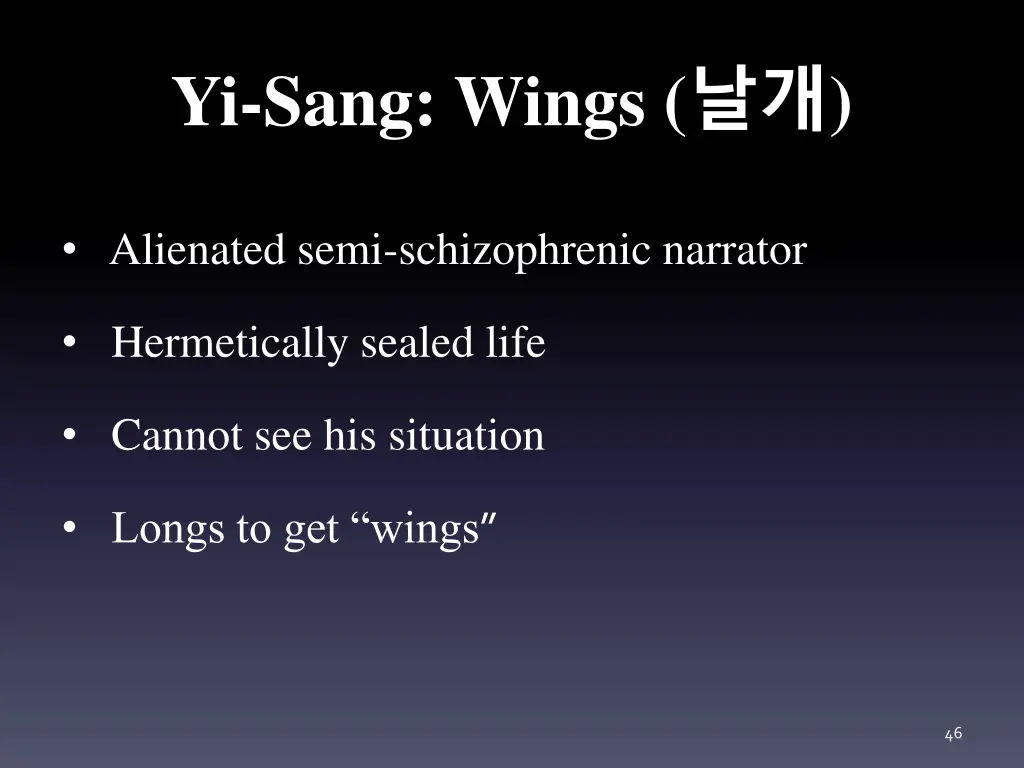 yi sang wings