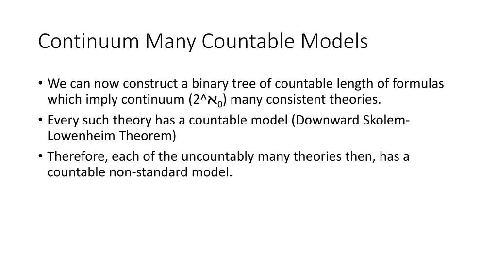 continuum many countable models 3