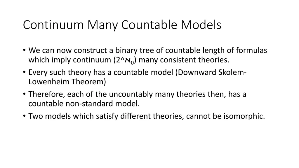 continuum many countable models 4