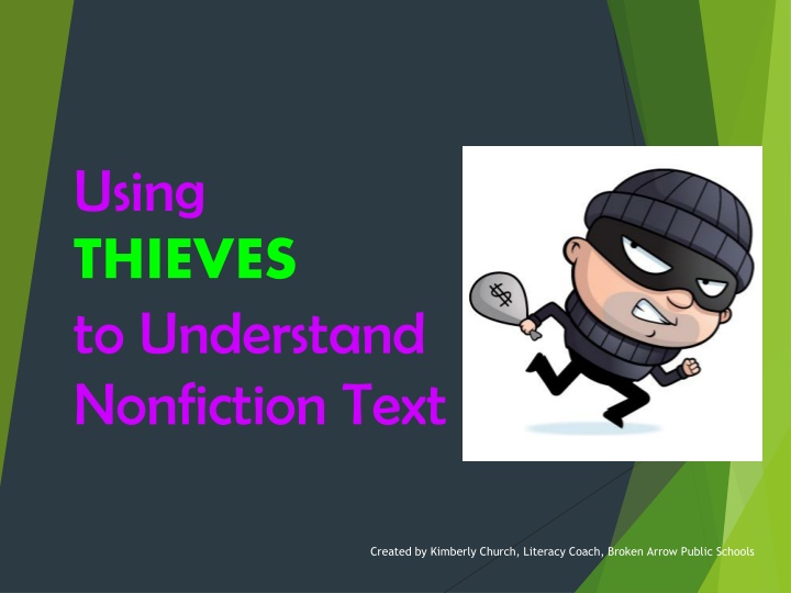 using thieves to understand nonfiction text