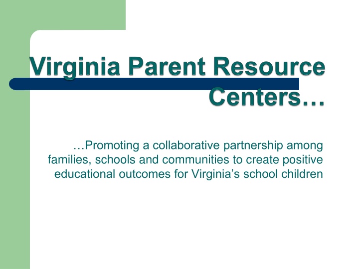 promoting a collaborative partnership among