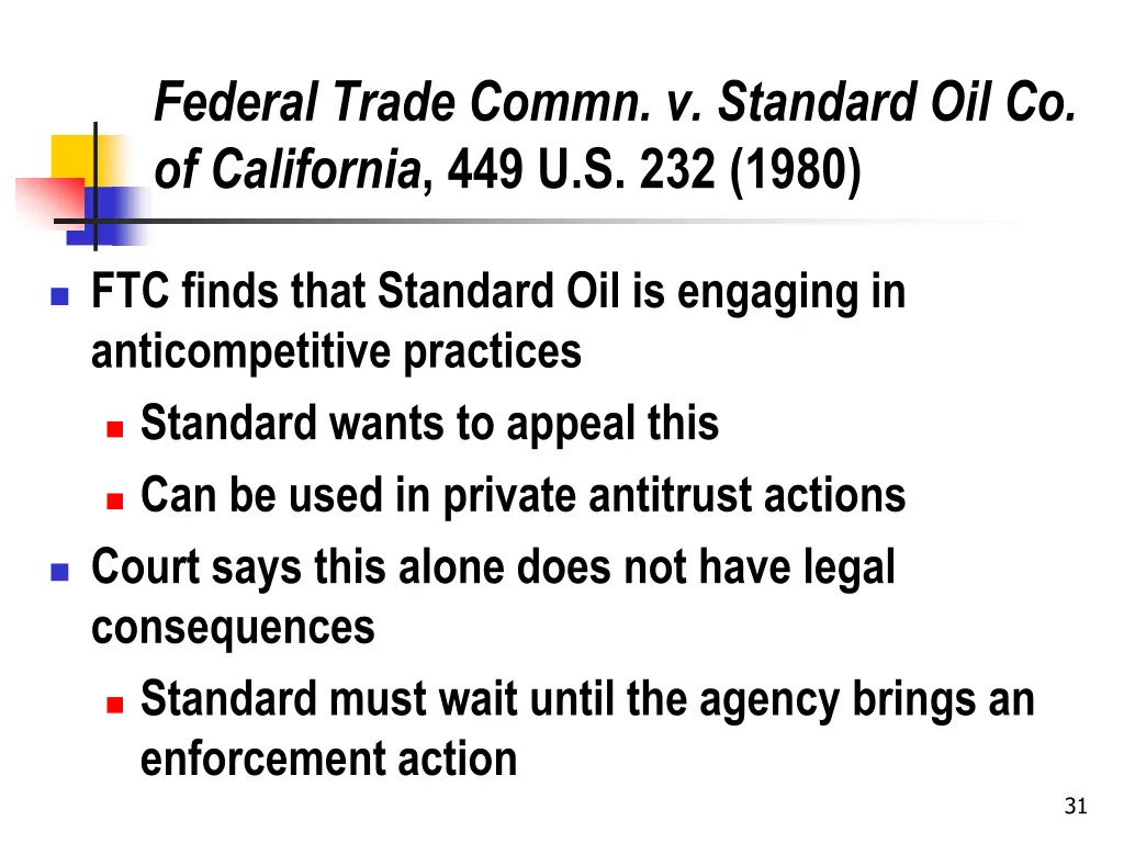 federal trade commn v standard
