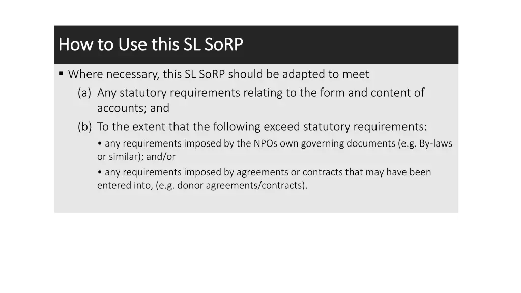 how to use this sl how to use this sl sorp 4