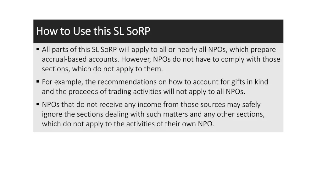 how to use this sl how to use this sl sorp