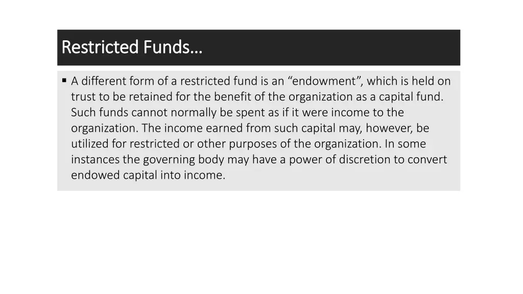restricted funds restricted funds 2