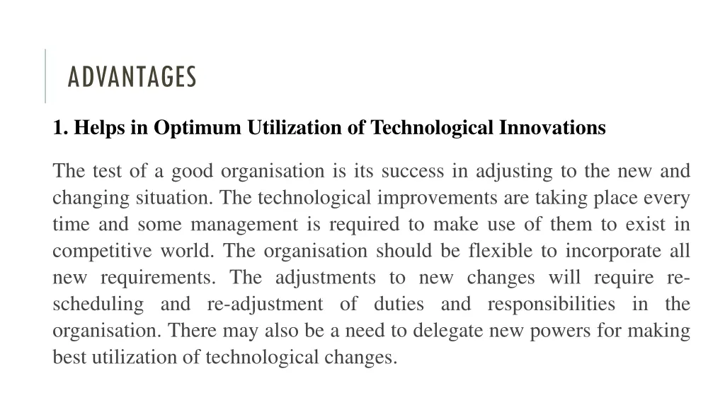 advantages 1