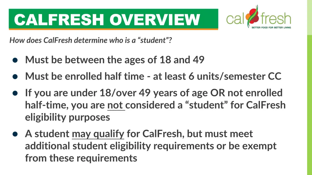 calfresh overview 1