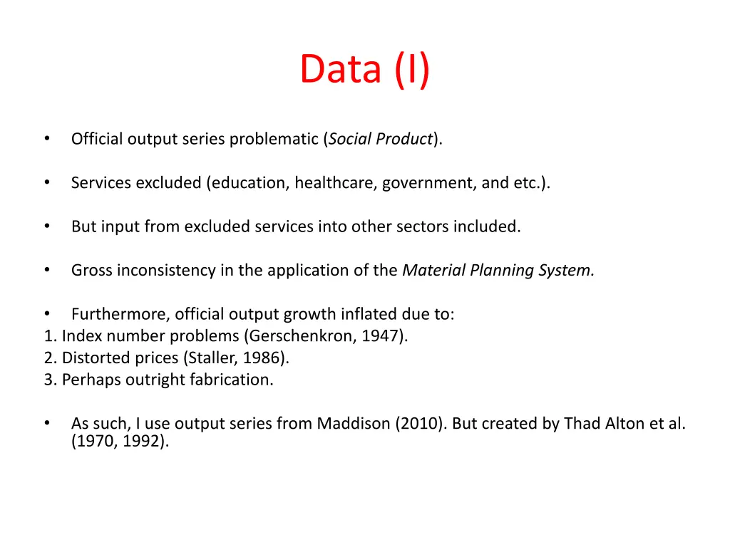 data i