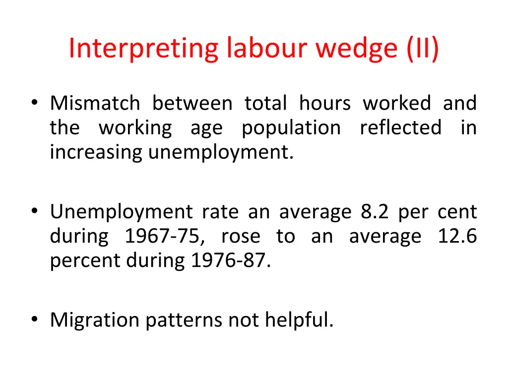 interpreting labour wedge ii