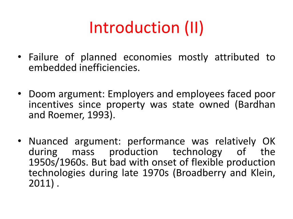introduction ii