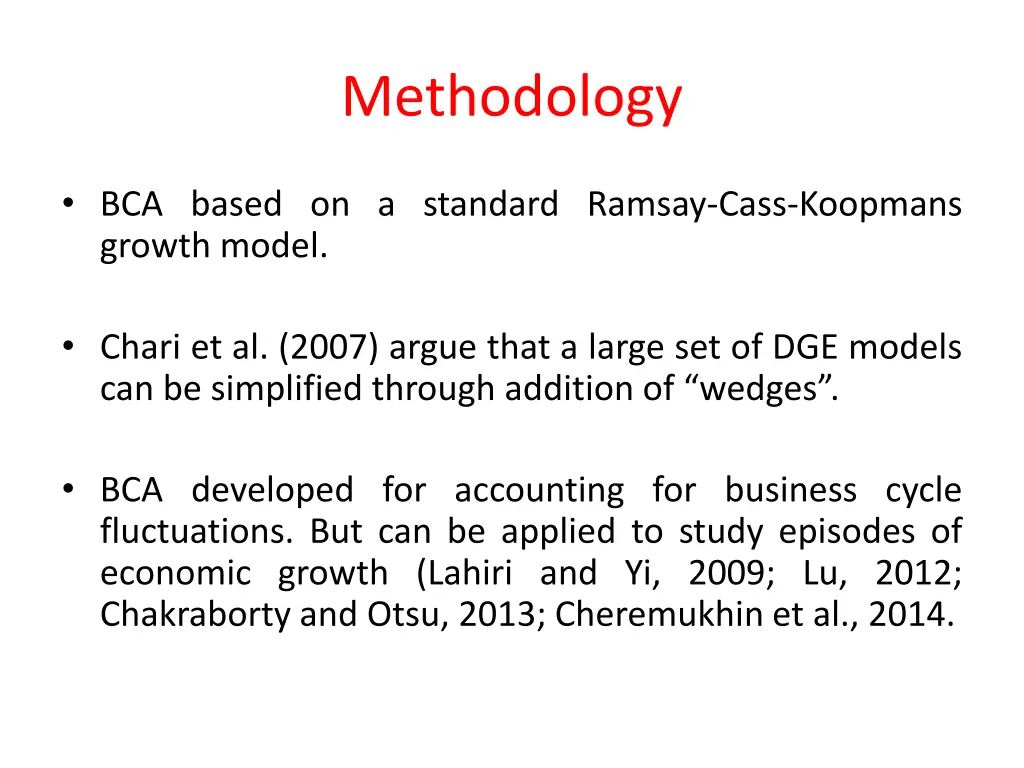methodology