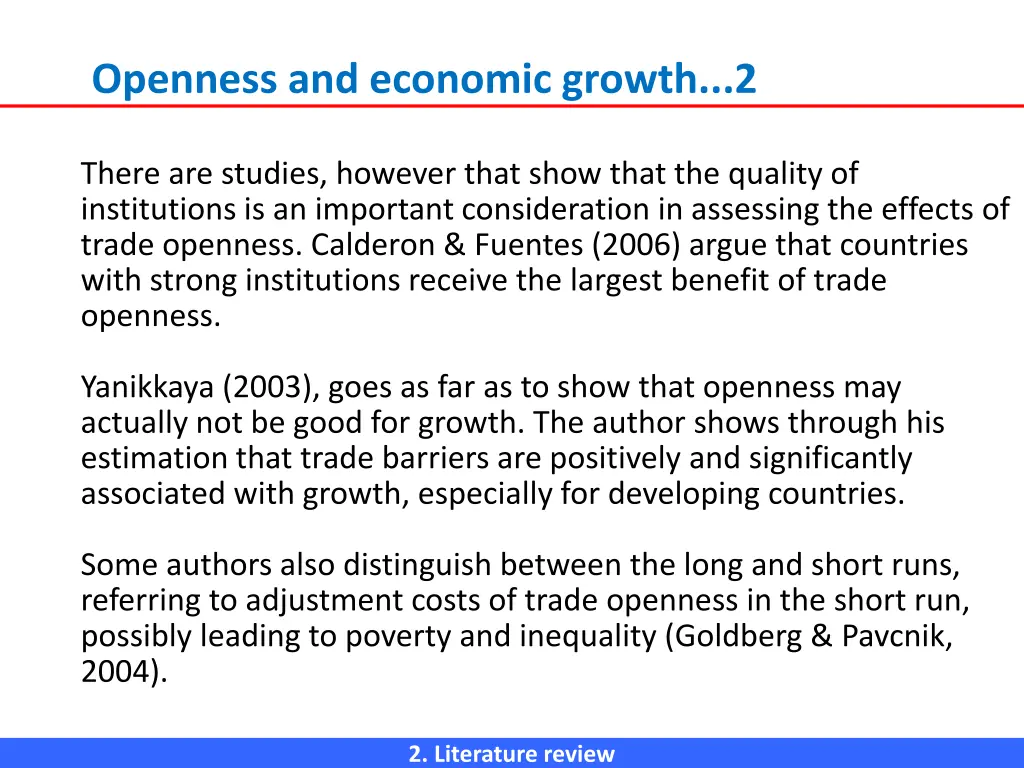 openness and economic growth 2