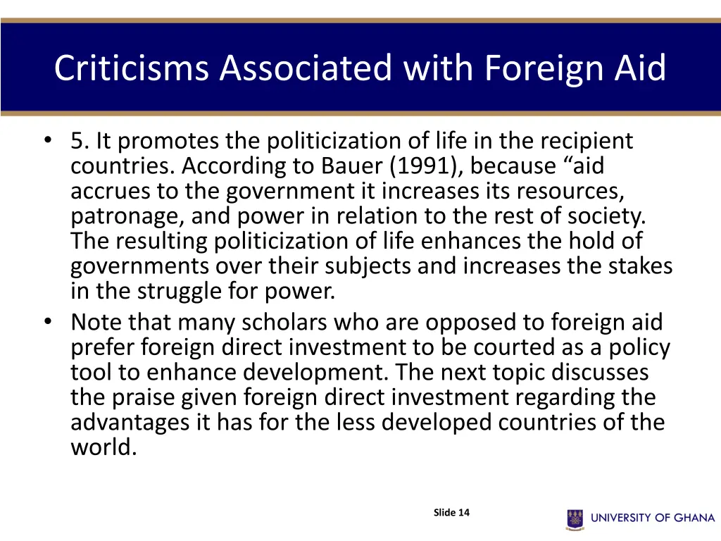 criticisms associated with foreign aid 3