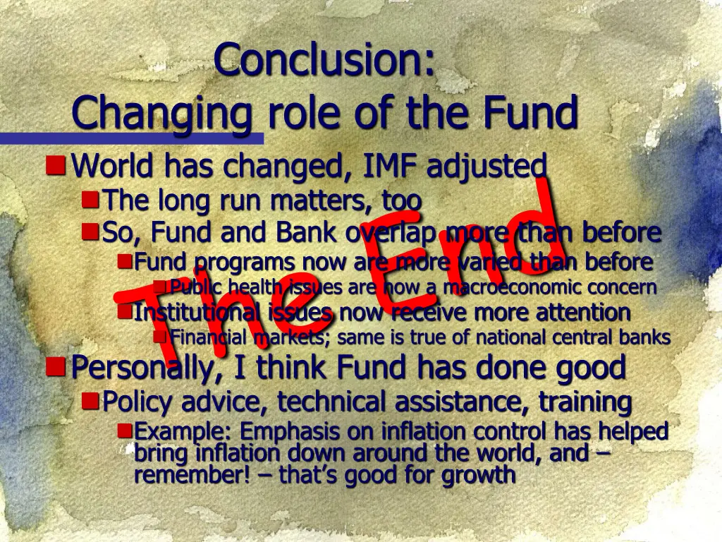 conclusion