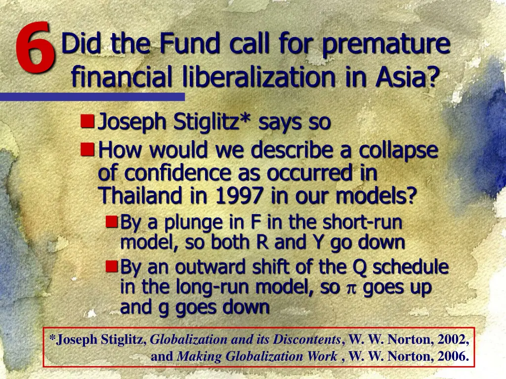 did the fund call for premature financial