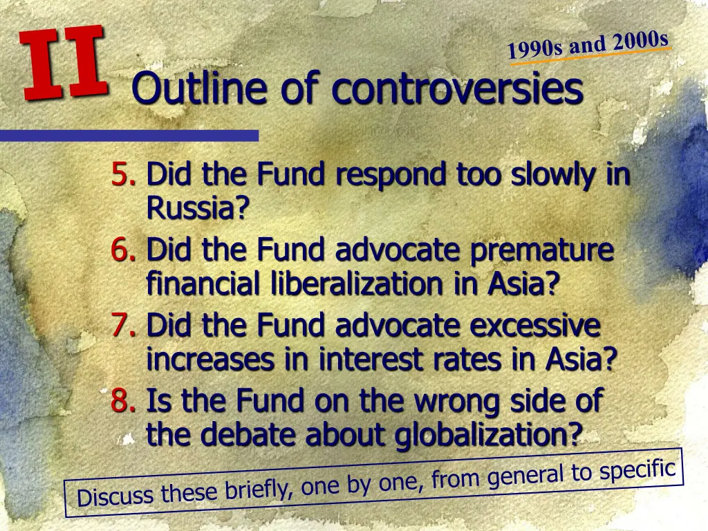 outline of controversies 1