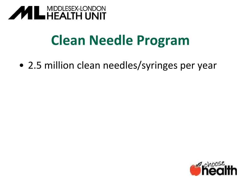 clean needle program