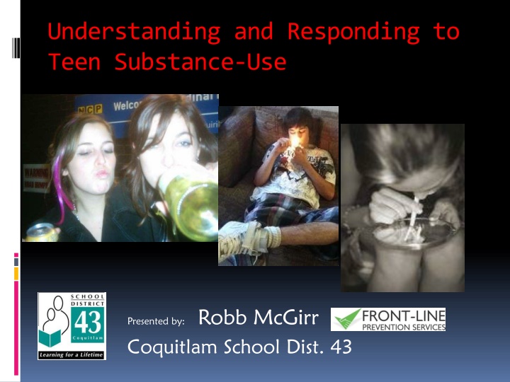 understanding and responding to teen substance use