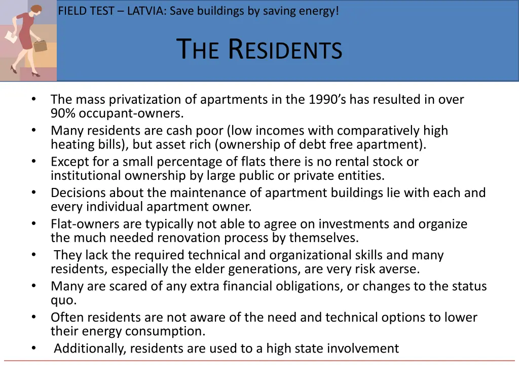 field test latvia save buildings by saving energy 5