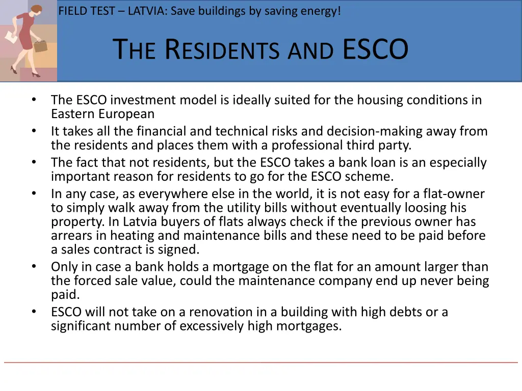 field test latvia save buildings by saving energy 6