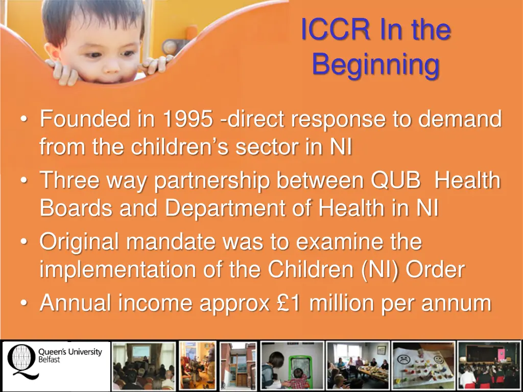 iccr in the beginning
