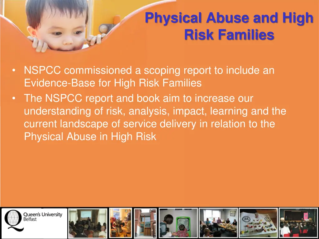 physical abuse and high risk families