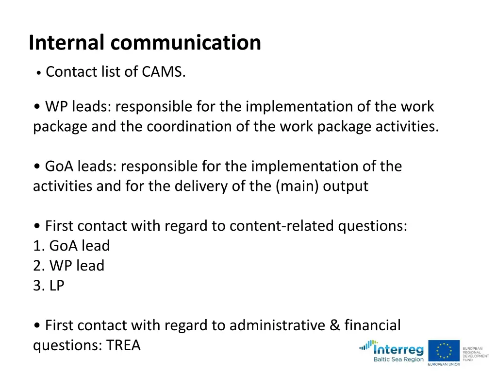 internal communication