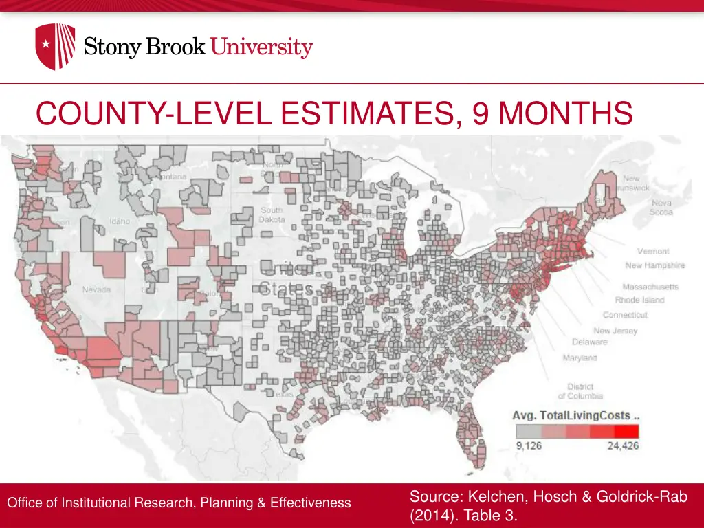 county level estimates 9 months 1