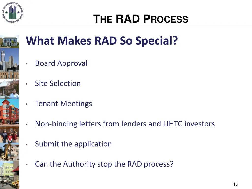 t he rad p rocess