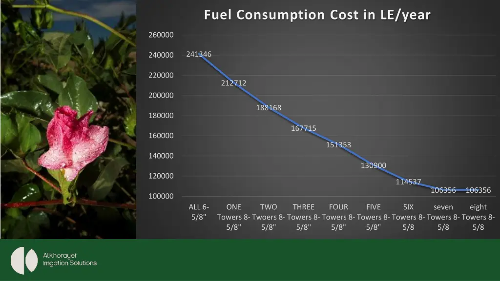 fuel consumption cost in le year 1