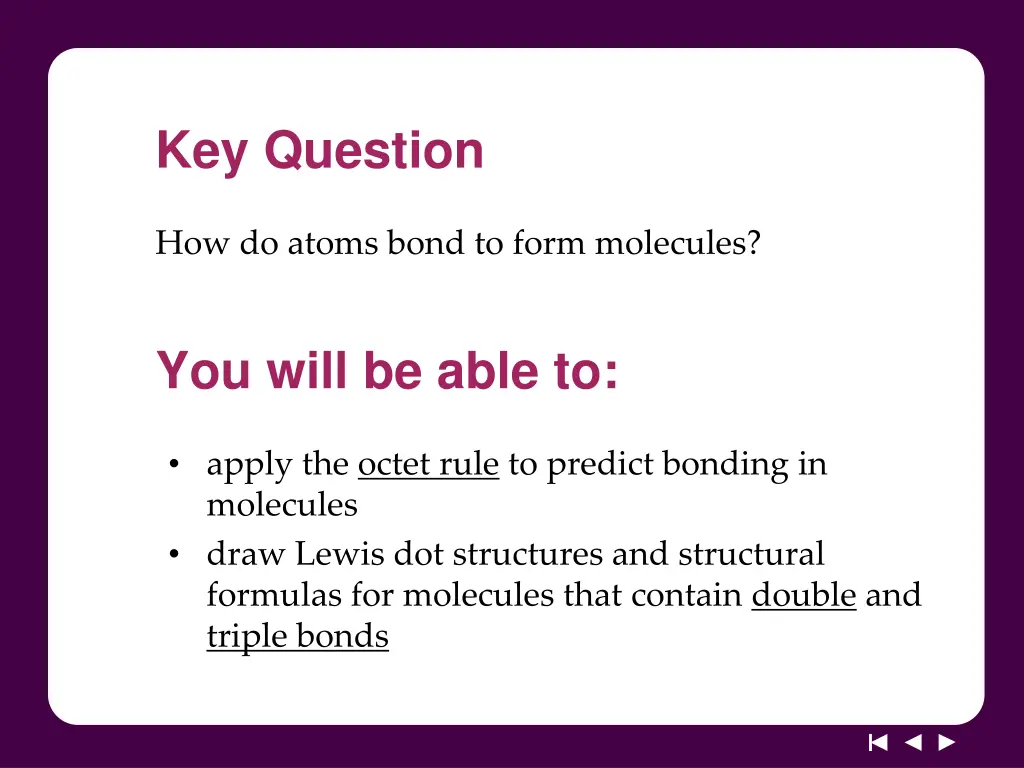 key question