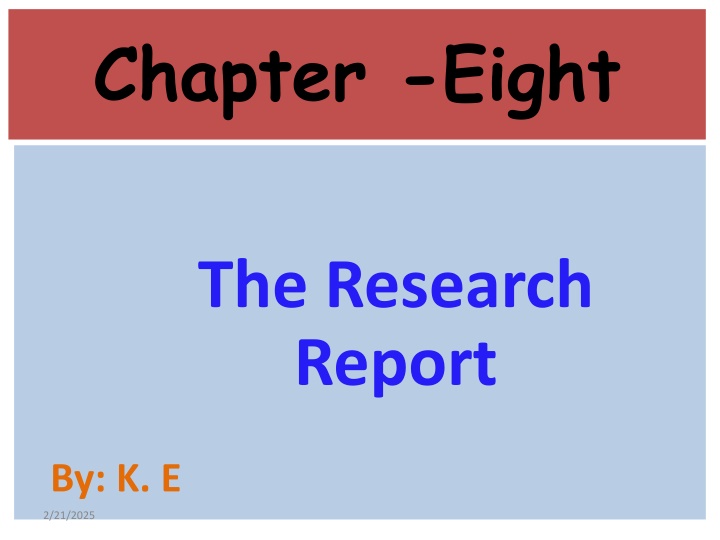 chapter eight