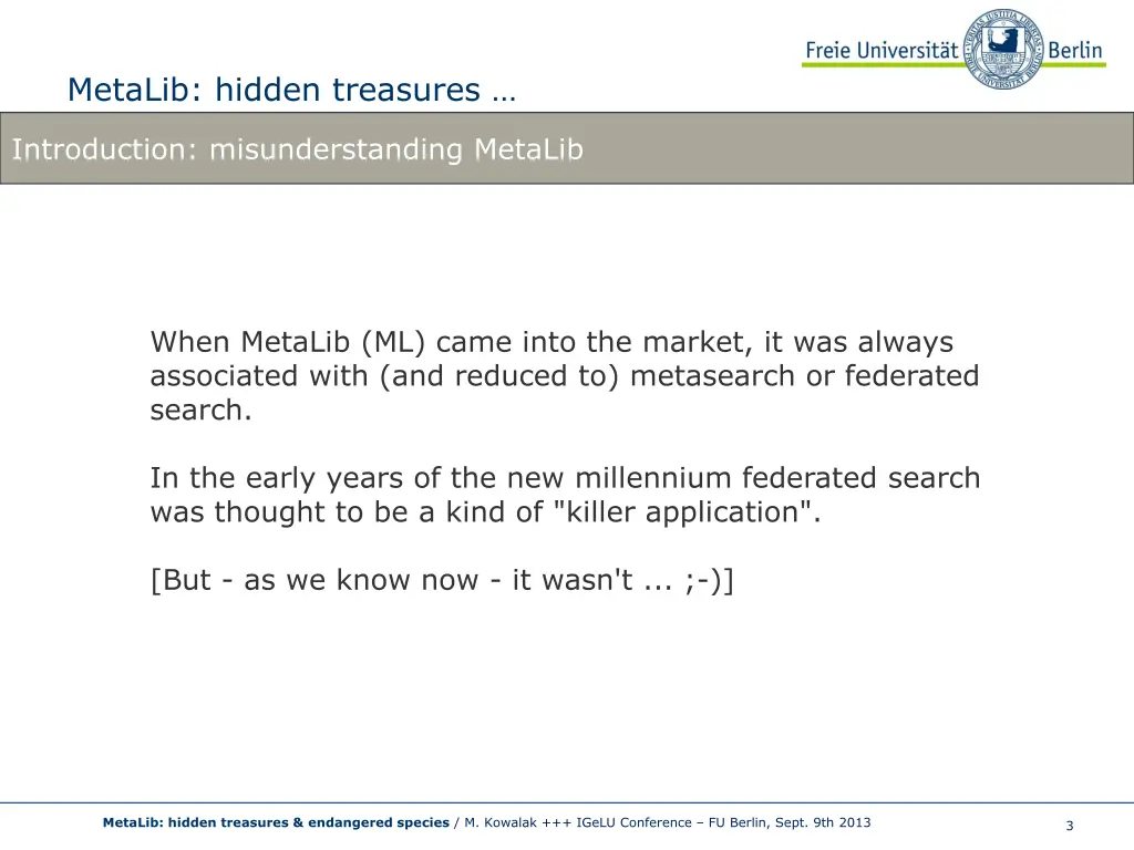 metalib hidden treasures 1