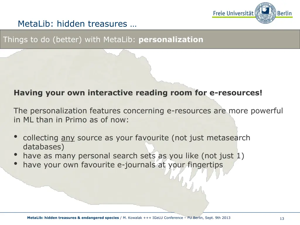 metalib hidden treasures 11