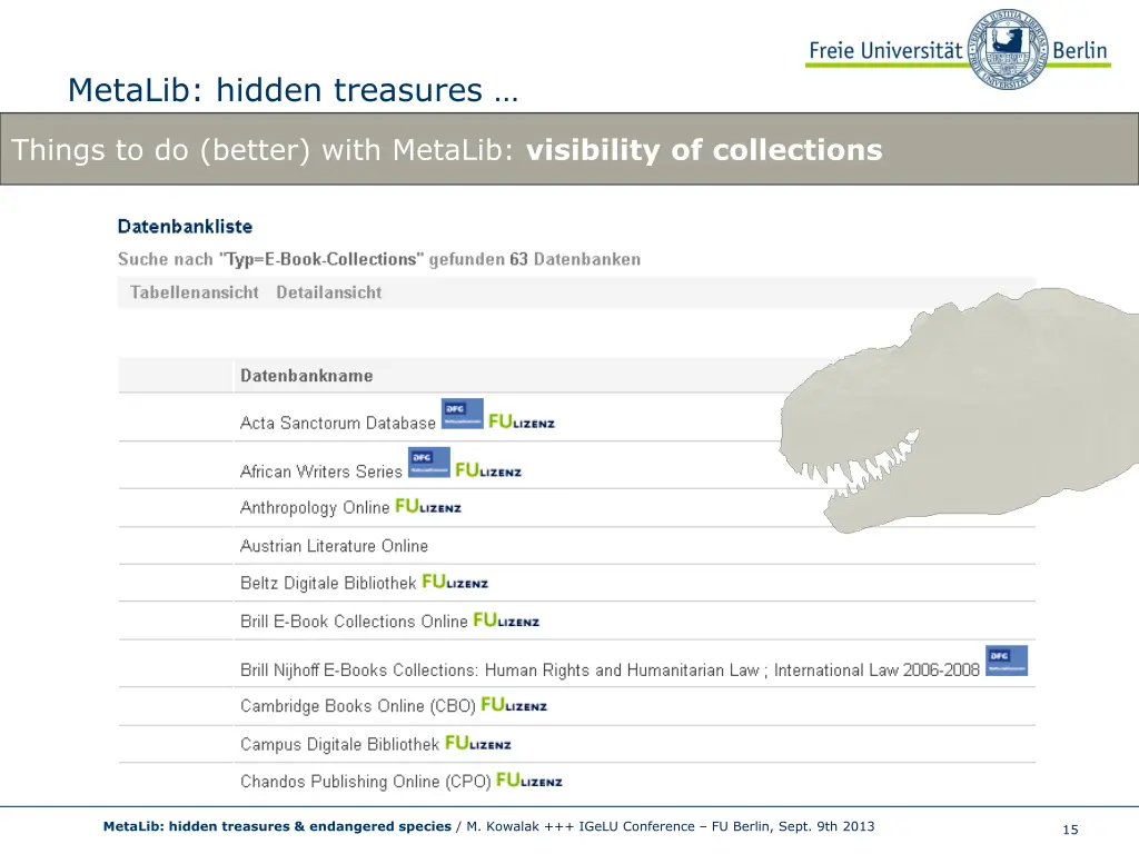metalib hidden treasures 13
