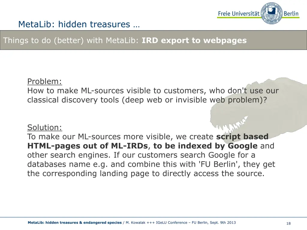 metalib hidden treasures 16